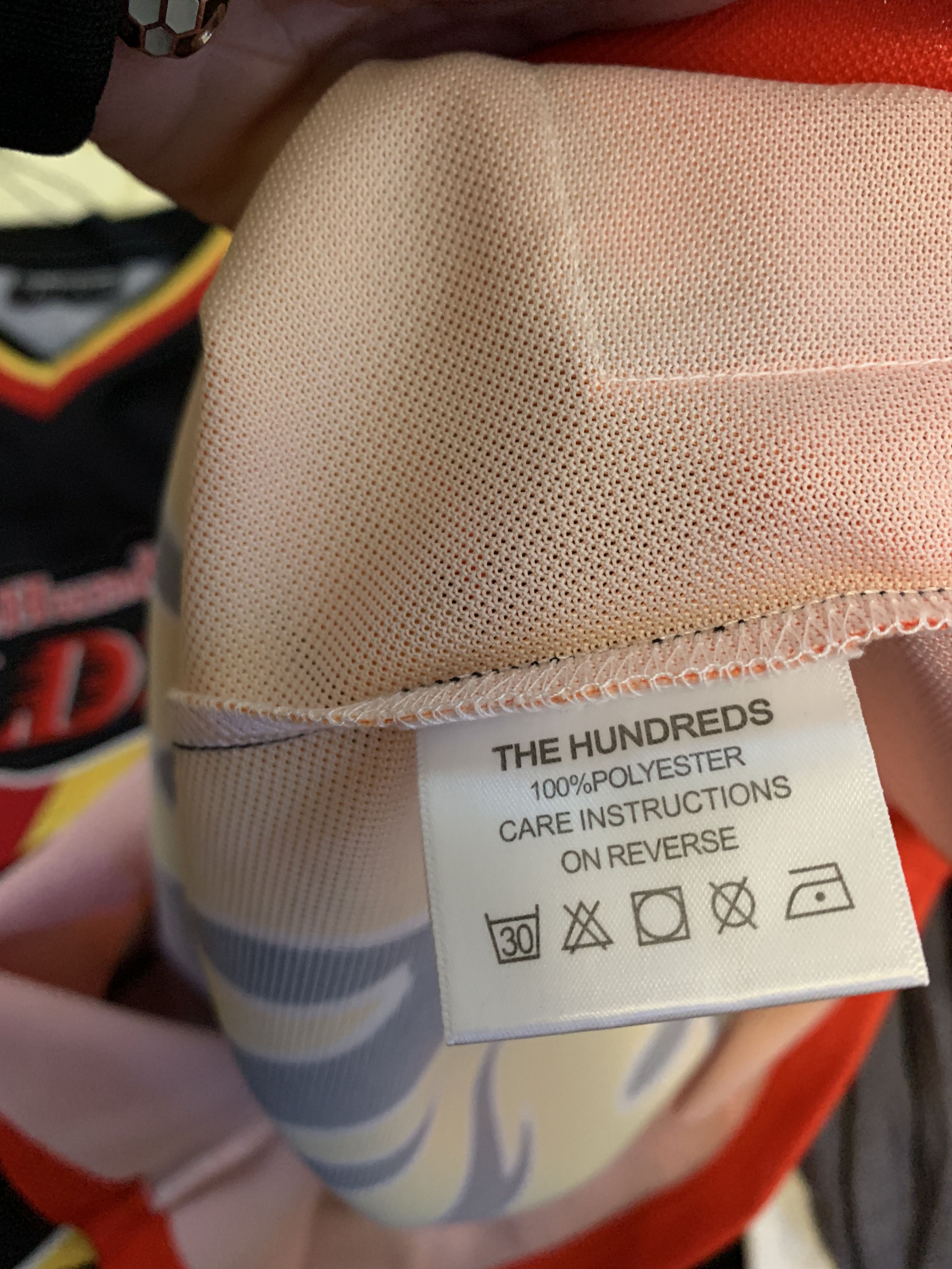 The Hundreds THE HUNDREDS Wildfire LS Jersey ⊛ BLK/FLME ⊛ Brand New Size US S / EU 44-46 / 1 - 12 Thumbnail