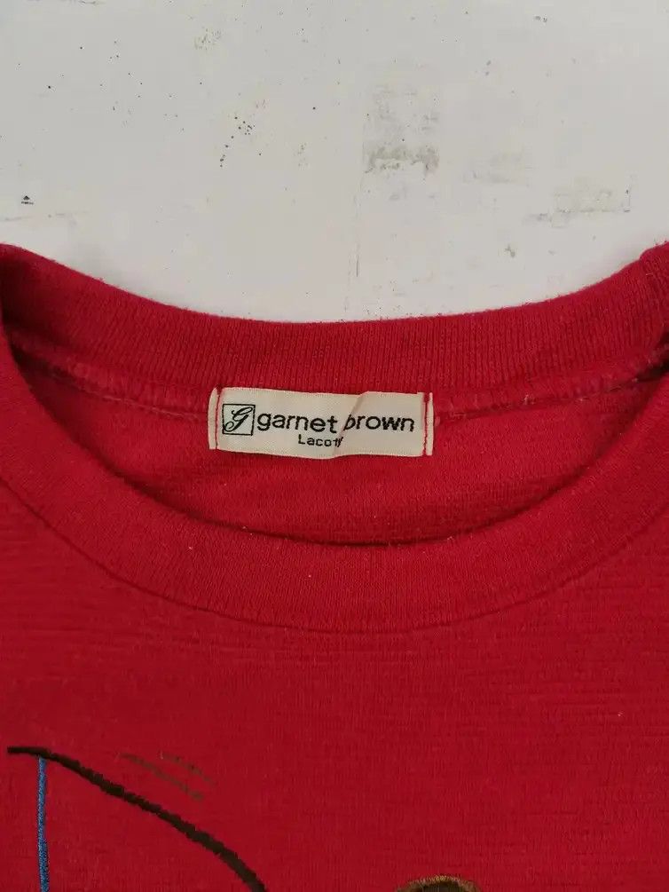 Japanese Brand Vintage!!! Fishing Gamet Brown Big Logo Sweatshirt Size US M / EU 48-50 / 2 - 5 Thumbnail