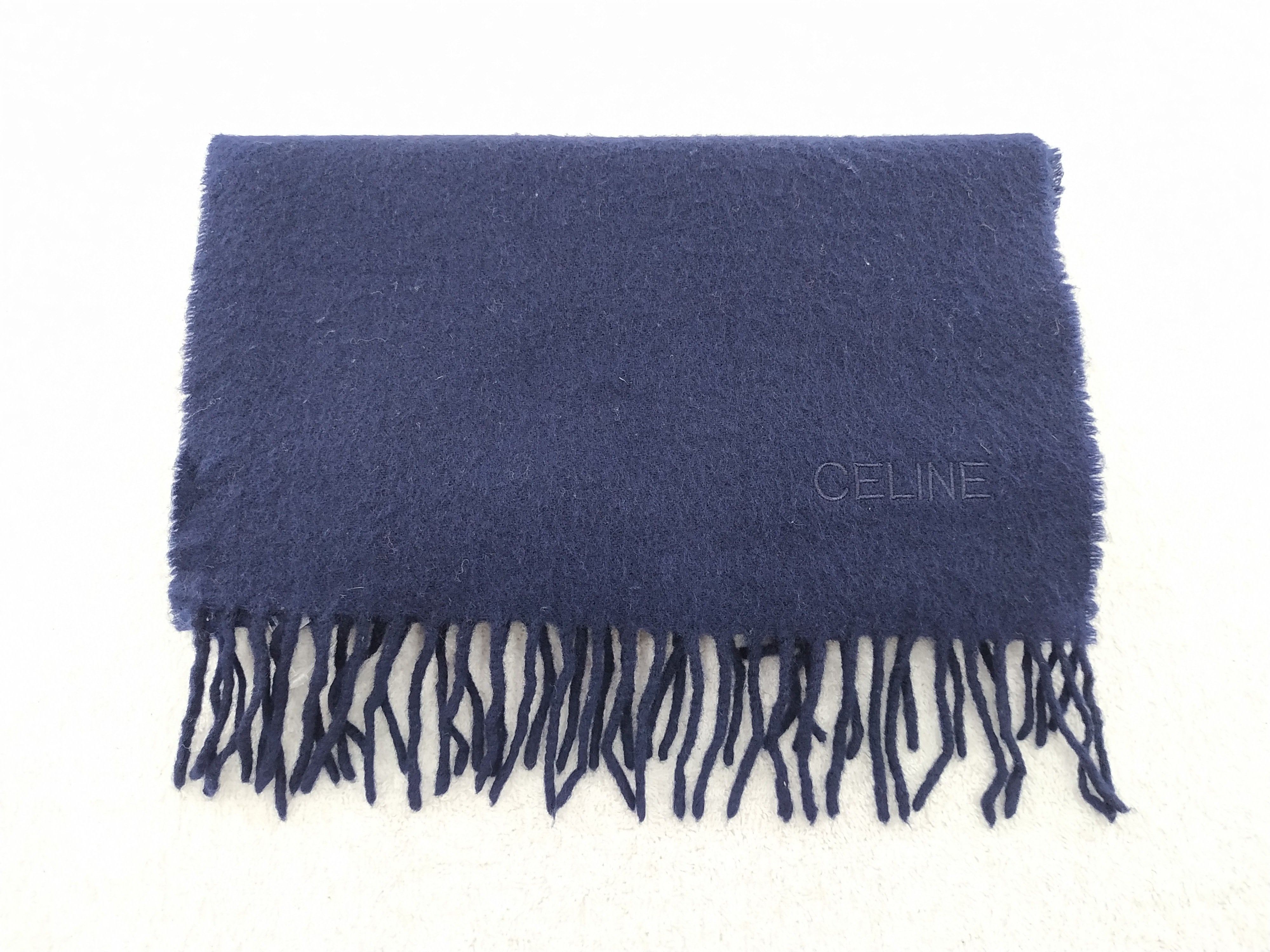 Celine Vintage Celine Scarf/Muffler/Neckwear MF308 Size ONE SIZE - 3 Thumbnail