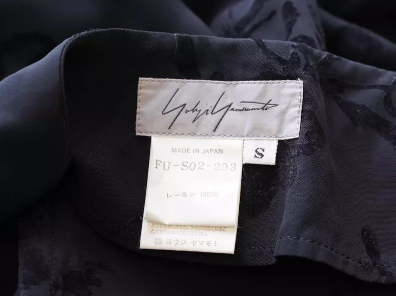 Yohji Yamamoto Yohji Yamamoto size s 1997SS Velvet Floral Skirt 2503-Nexta Size 25" / US 0 / IT 36 - 8 Thumbnail