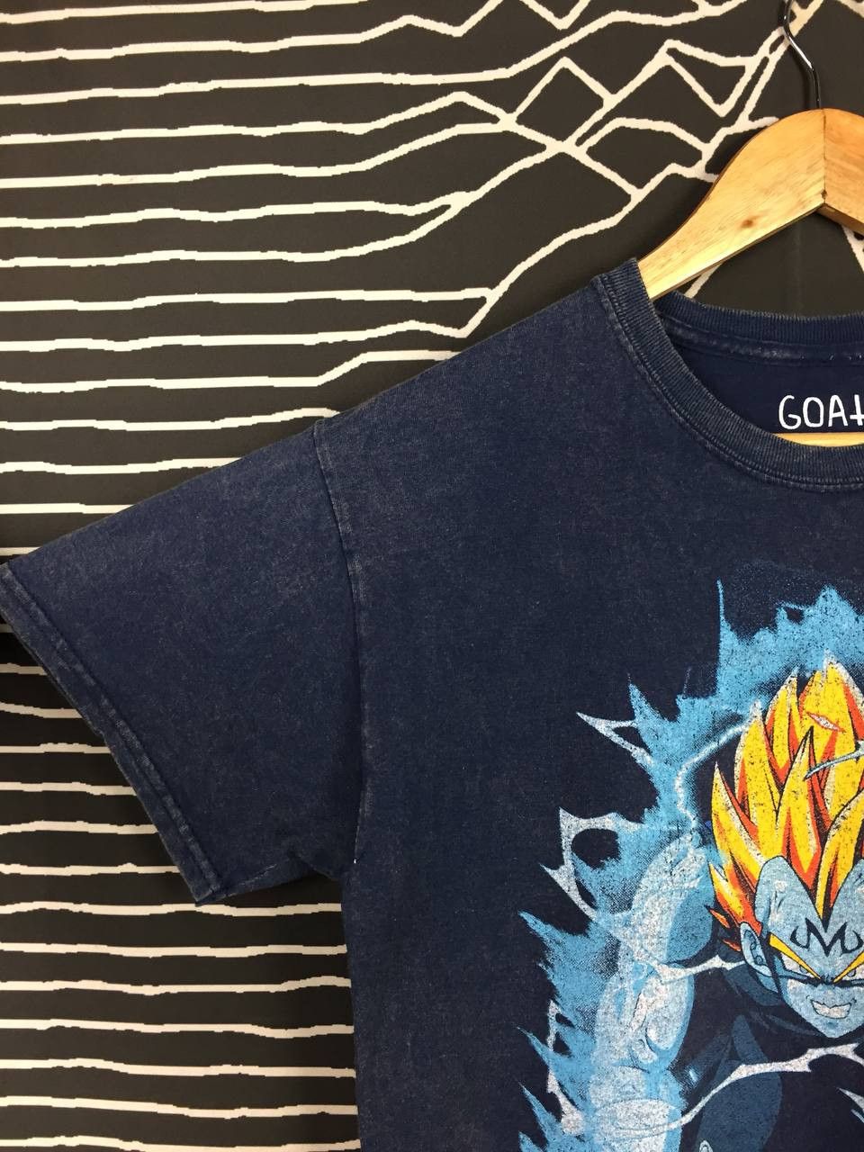 Anime × GOAT Crew × Japanese Brand G.O.A.T Crew Dragon Ball Z Vegeta Anime Manga Tee Size US S / EU 44-46 / 1 - 5 Thumbnail