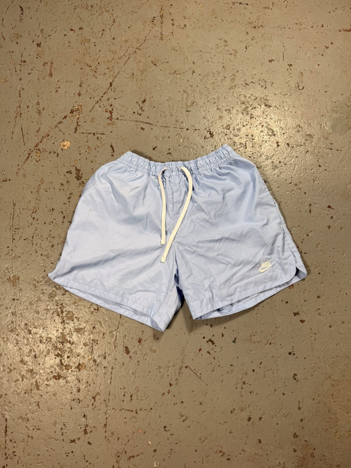 Nike Vintage Baby Blue Nike Shorts Size US 30 / EU 46 - 1 Thumbnail