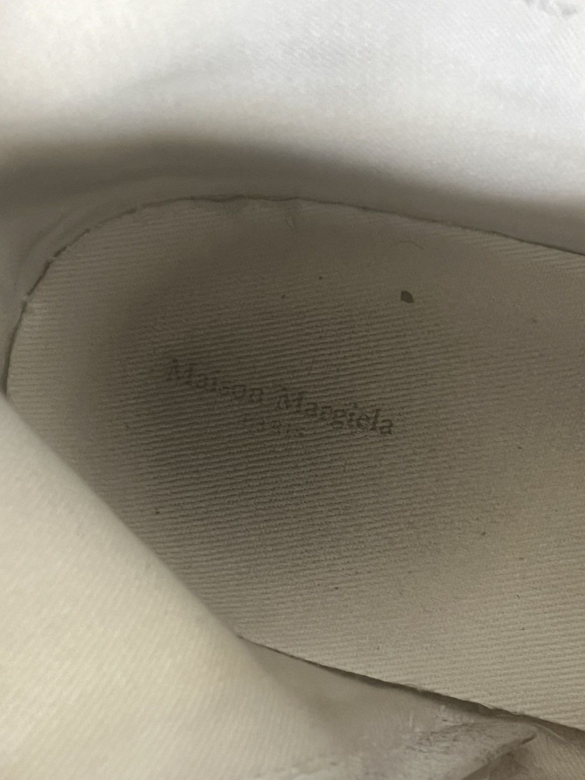 Maison Margiela Maison Margiela Stereotype White Rubberized Sneaker Size US 11.5 / EU 44-45 - 9 Thumbnail