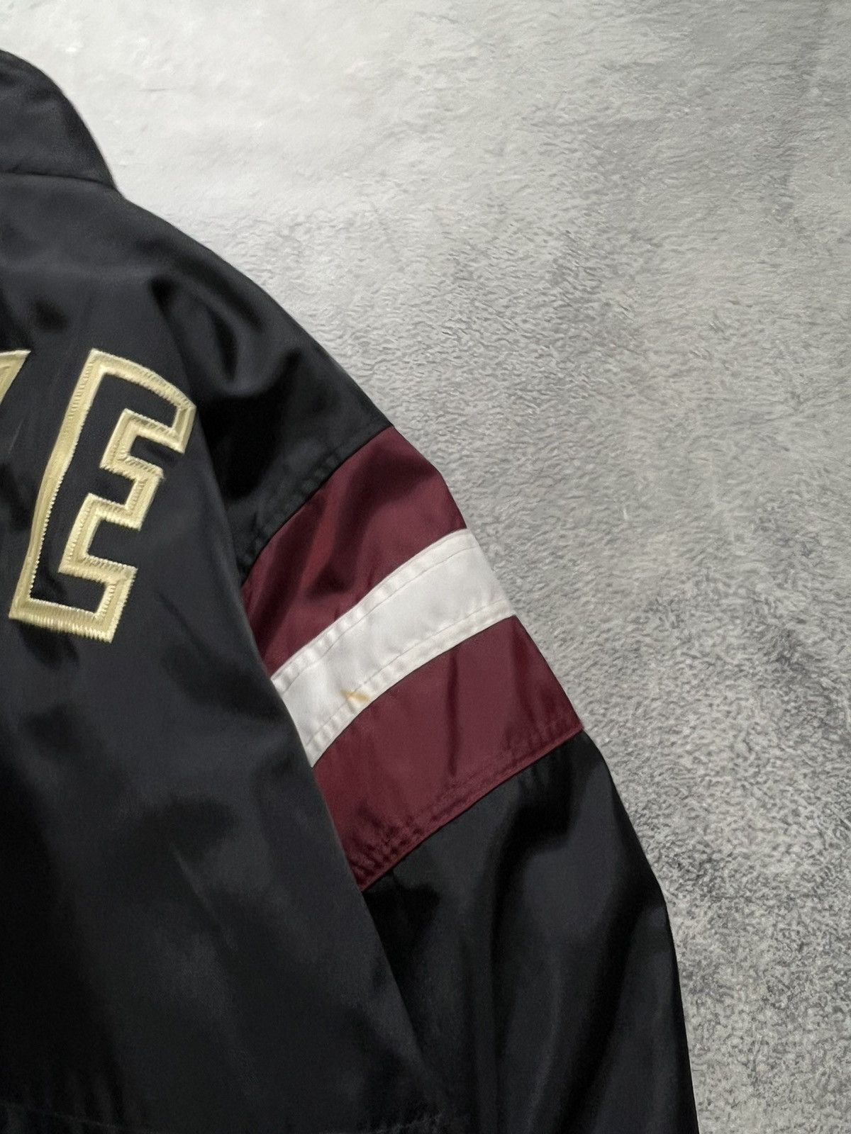 Nike × Vintage Vintage Y2k Nike 🖤 Nylon Spellout Big Logo Jacket 90’s Size US XS / EU 42 / 0 - 9 Thumbnail