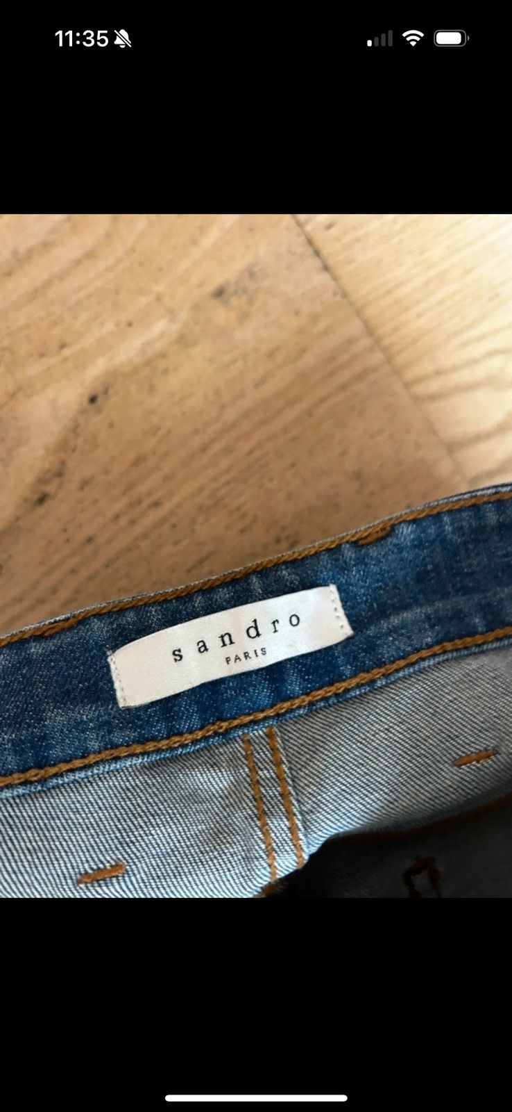 Sandro Sandro wide leg jeans Size US 29 - 3 Thumbnail