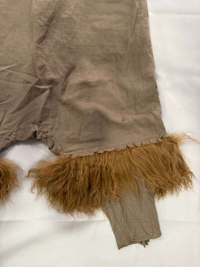 Other Custom made Brown Pants with Real Mongolian Fur Size US 32 / EU 48 - 6 Thumbnail