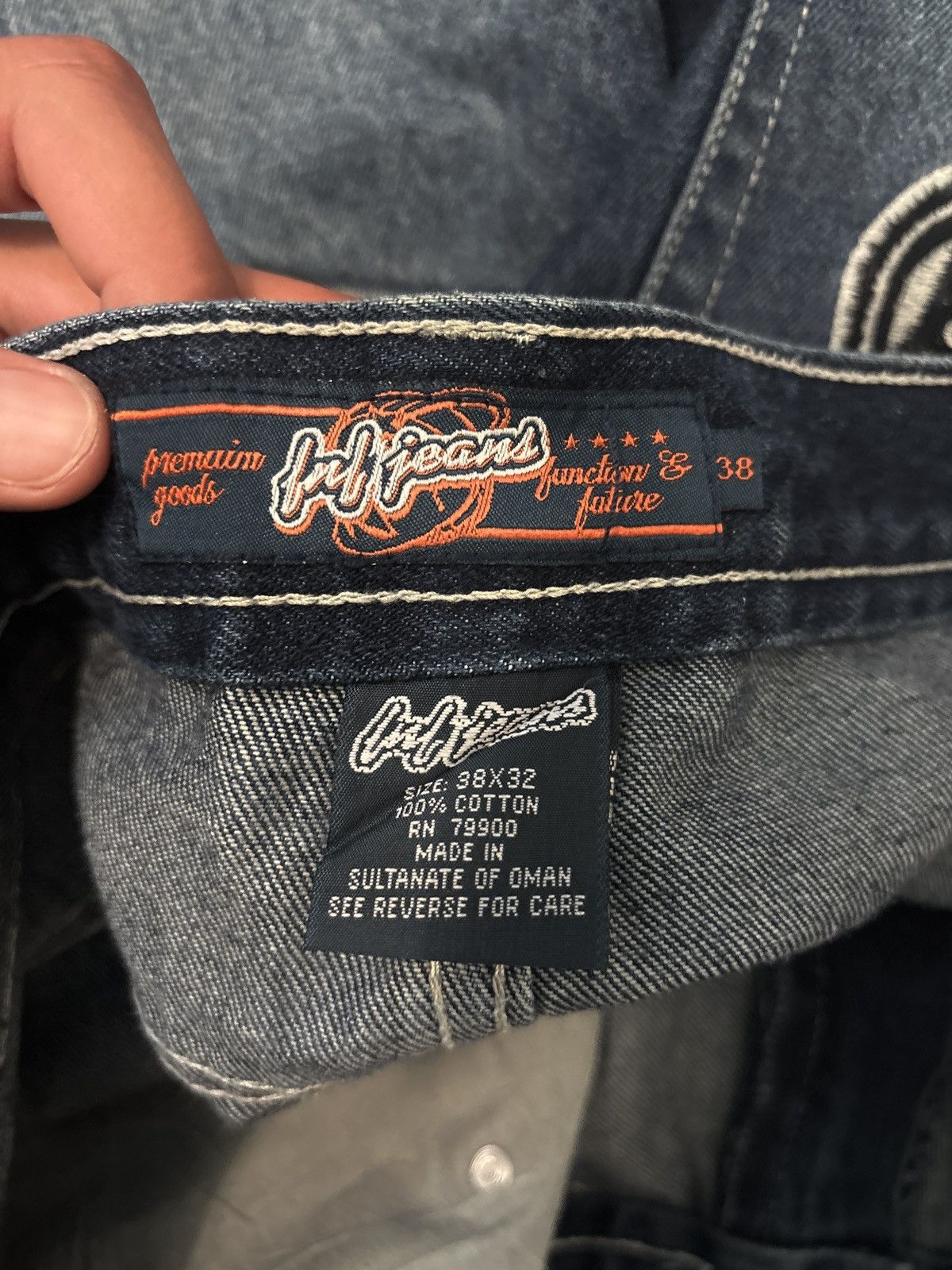 Vintage LNL Jeans vintage Size US 38 / EU 54 - 4 Thumbnail