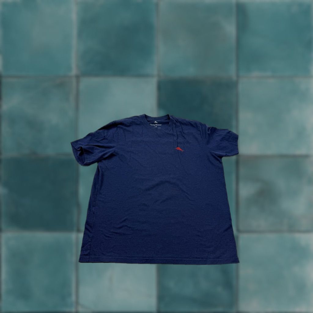 Tommy Bahama Tommy Bahama Shirt Mens L Blue Graphic Print Crew Neck Tee Beach Size US L / EU 52-54 / 3 - 1 Thumbnail