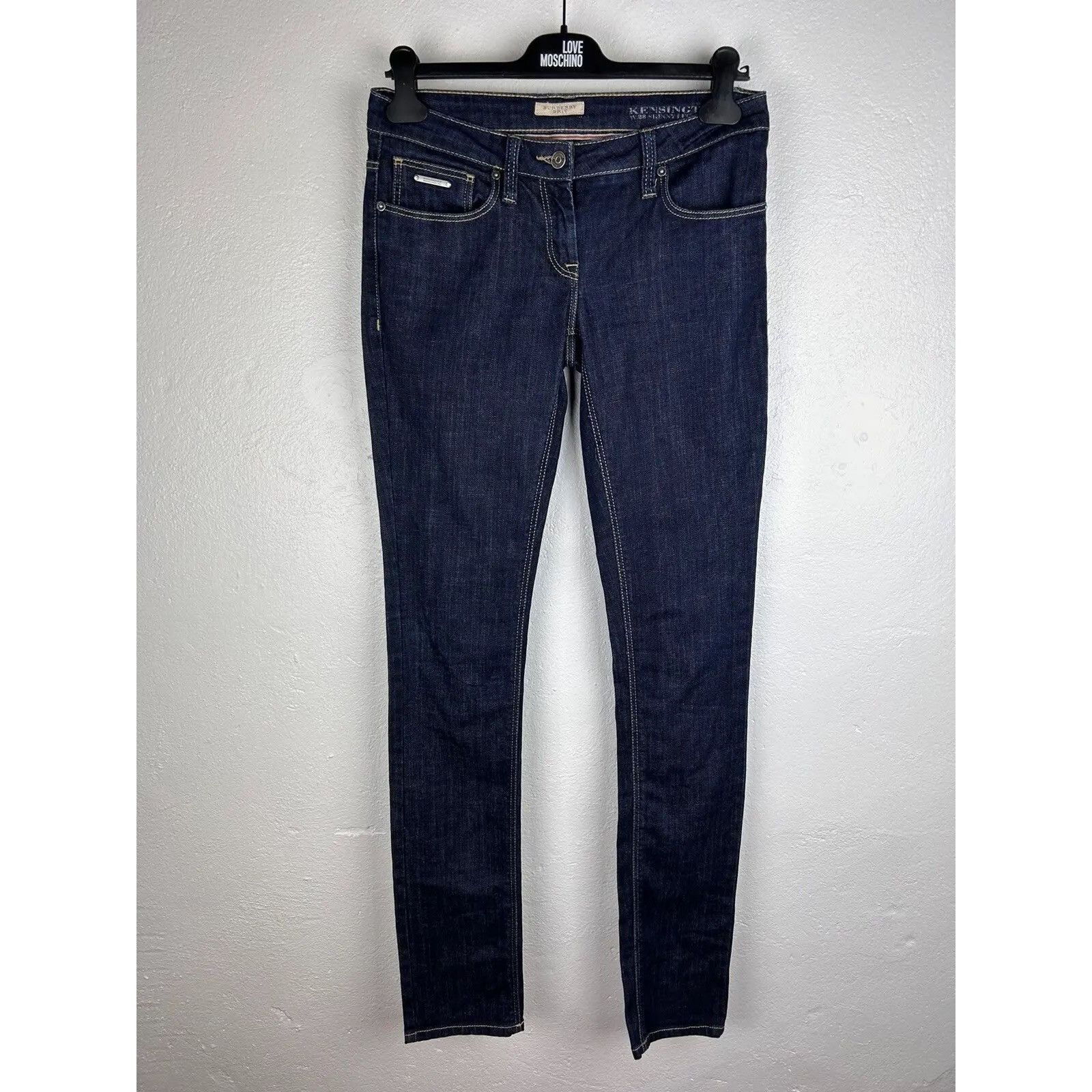 Burberry Burberry Brit Kensington Skinny Leg Denim Jeans Size 28 Size 28" / US 6 / IT 42 - 1 Thumbnail