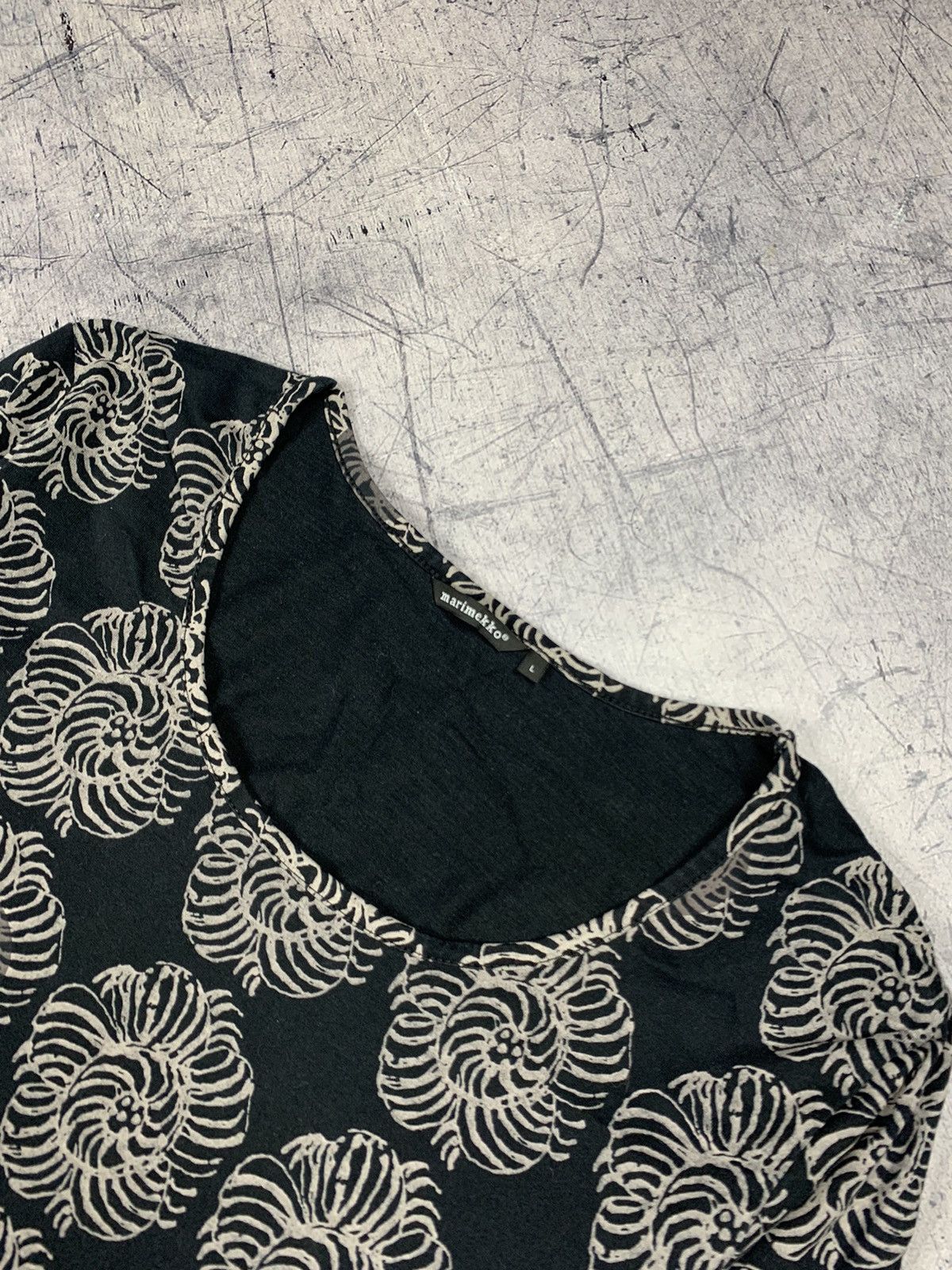 Marimekko Marimekko Floral Long Sleeve T-Shirt Size L Designer Luxury Size L / US 10 / IT 46 - 4 Thumbnail