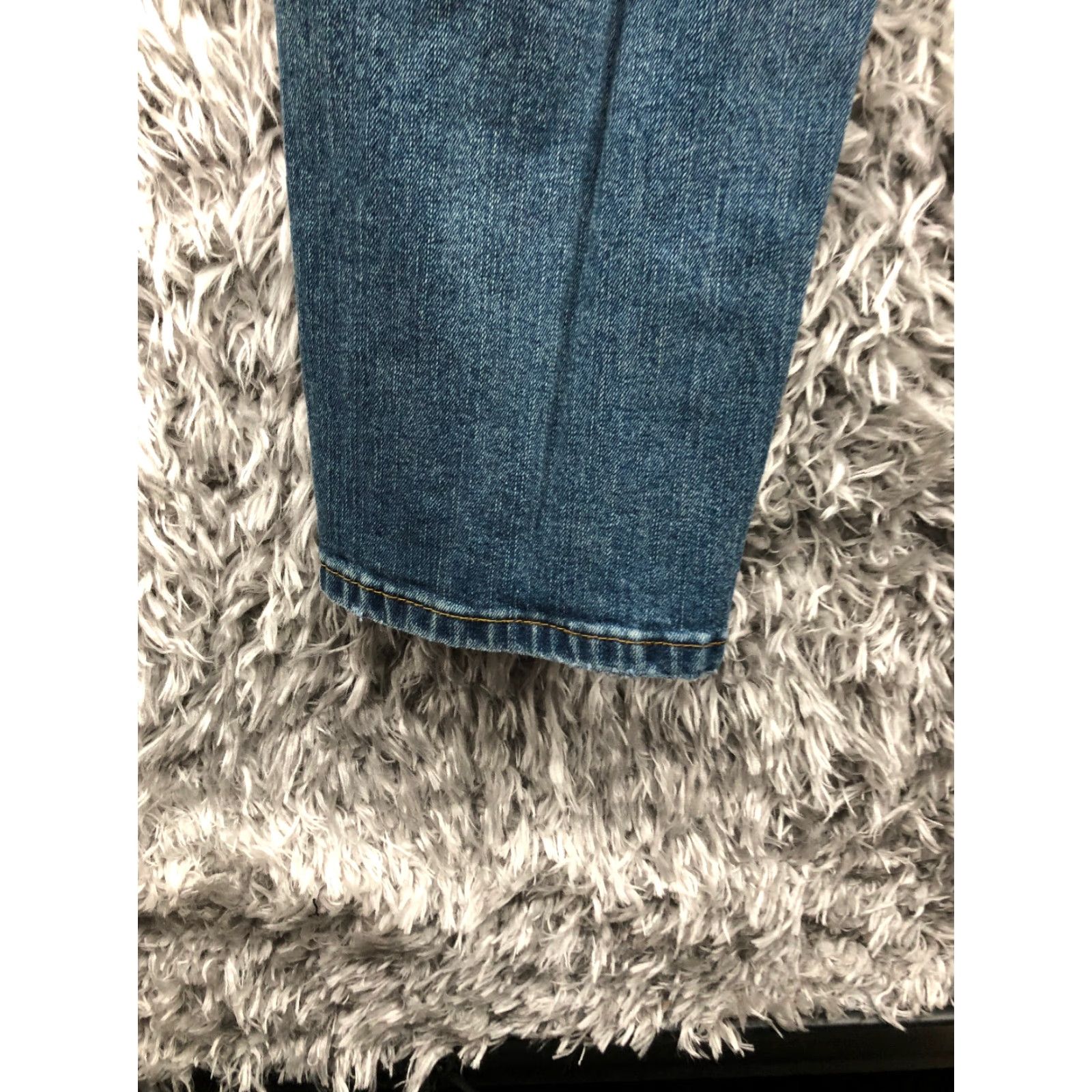 Denime Axcess Jeans Size 12 Womens Mid Rise Bootcut Dark Wash Blue Denim Size 34" / US 12 / IT 48 - 7 Thumbnail