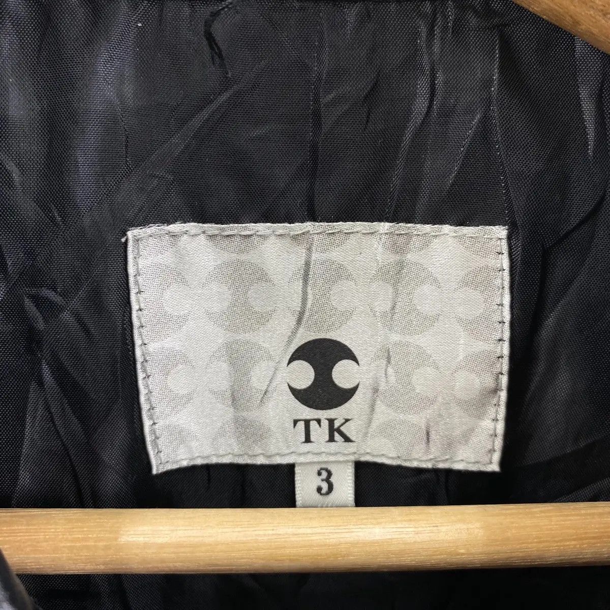 Takeo Kikuchi Vtg 90’ TAKEO KIKUCHI JAPAN Black Minimalist Jacket Size US M / EU 48-50 / 2 - 4 Thumbnail