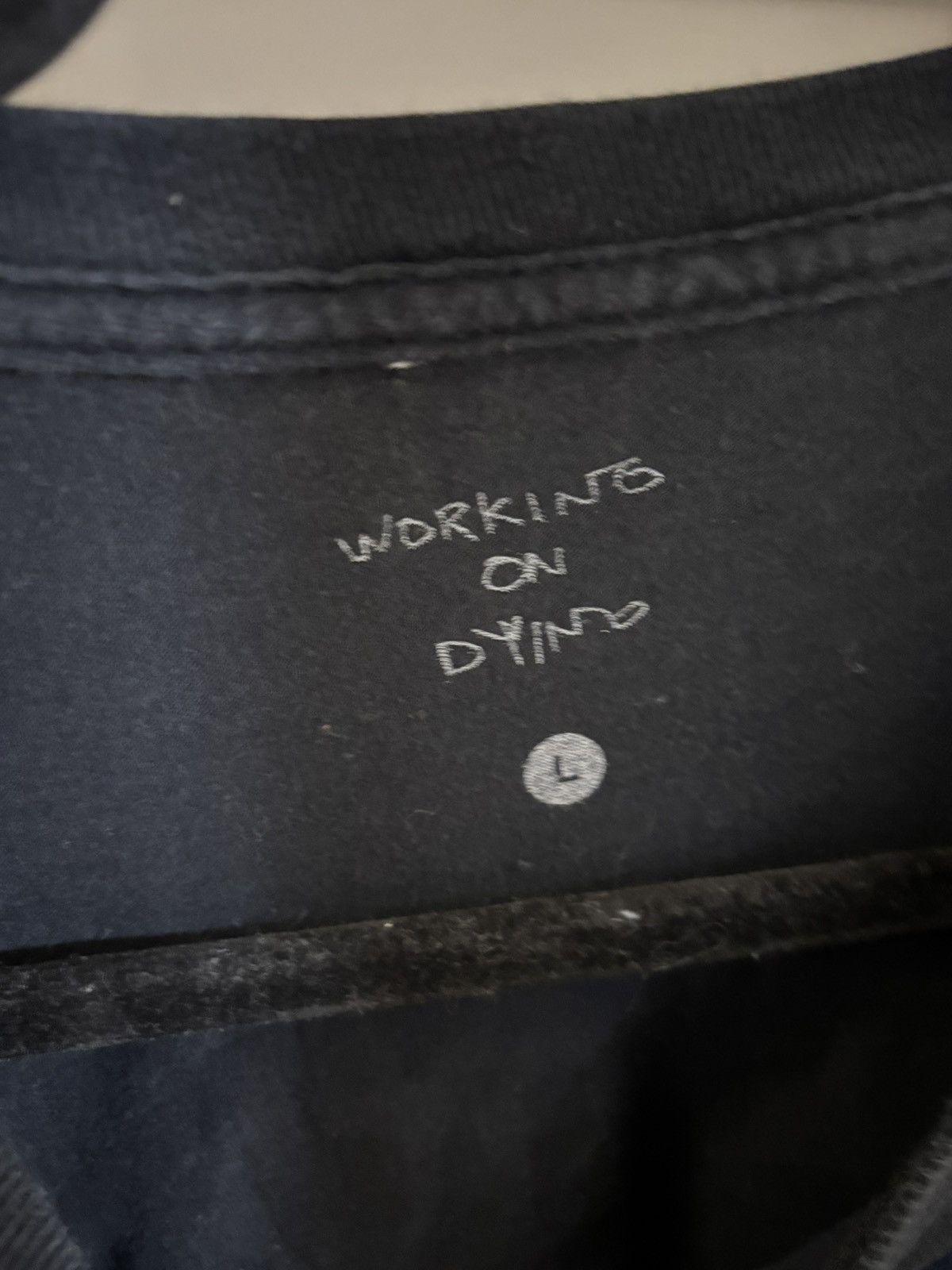 Other Working On Dying "Waiting To Die" Tee - L Size US L / EU 52-54 / 3 - 2 Thumbnail