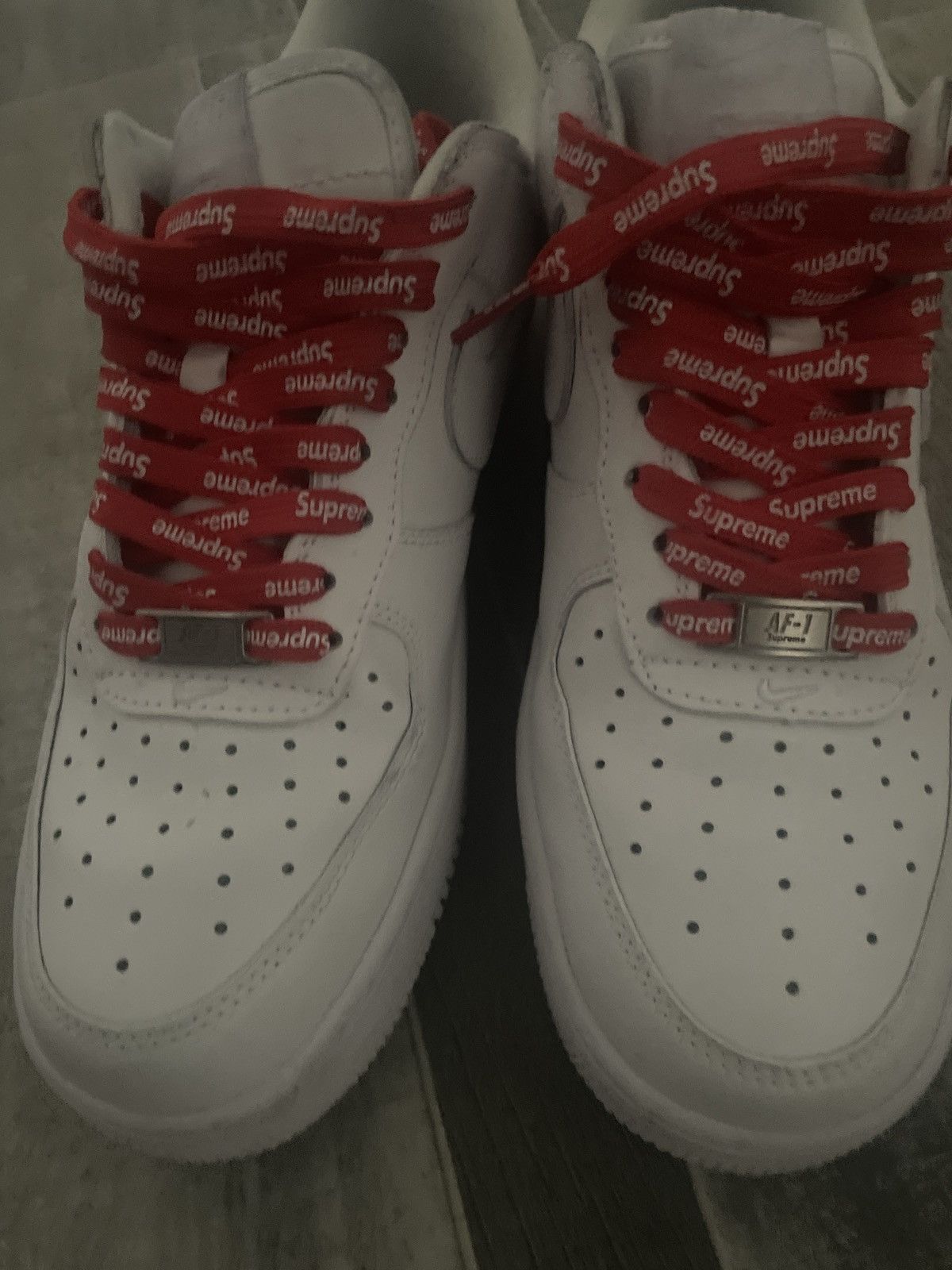 Nike × Supreme Supreme Nike Air force 1s Size US 8.5 / EU 41-42 - 5 Thumbnail
