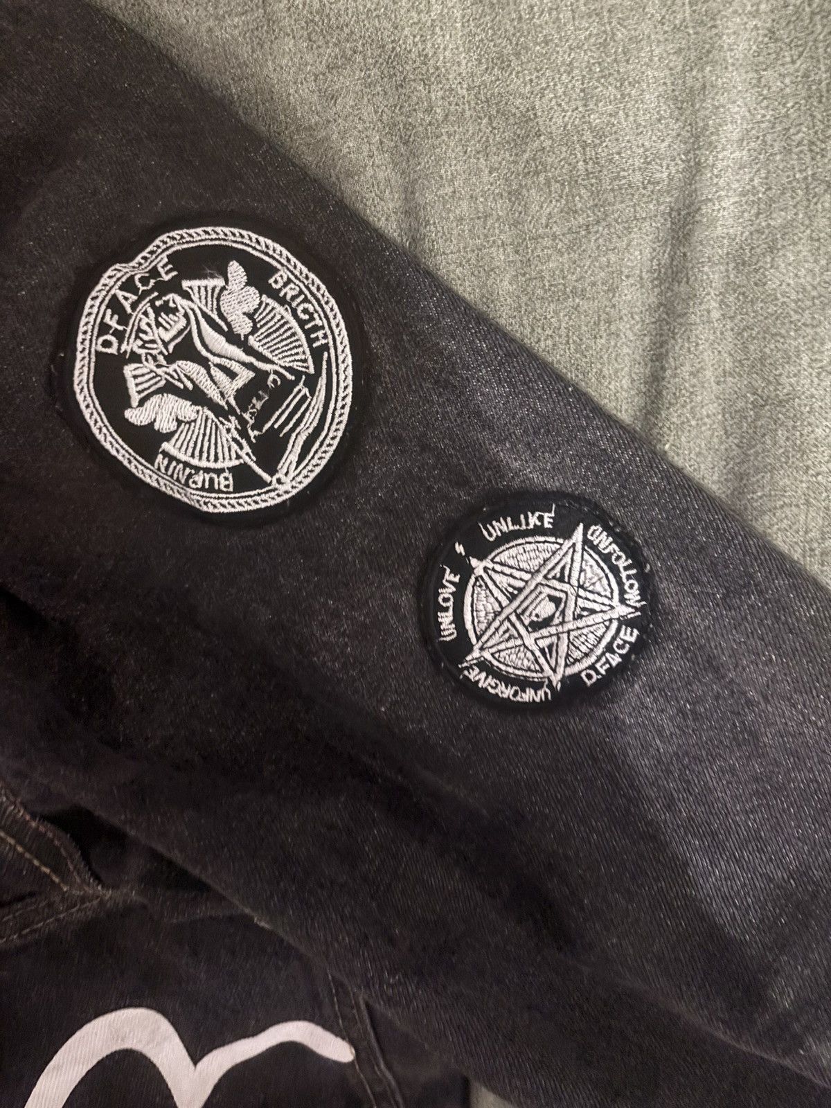Evisu rare evisu x D*face collab 2014 selvedge denim jacket Size US S / EU 44-46 / 1 - 9 Thumbnail