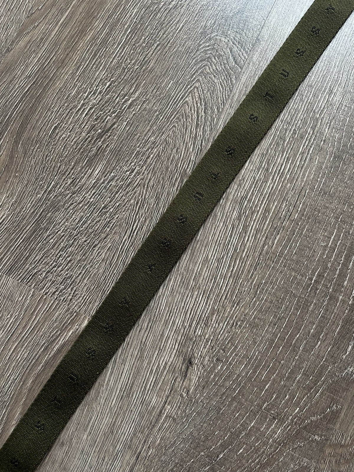 Japanese Brand × Stussy Stussy letter monogram khaki logo print belt Japanese style Size ONE SIZE - 6 Thumbnail