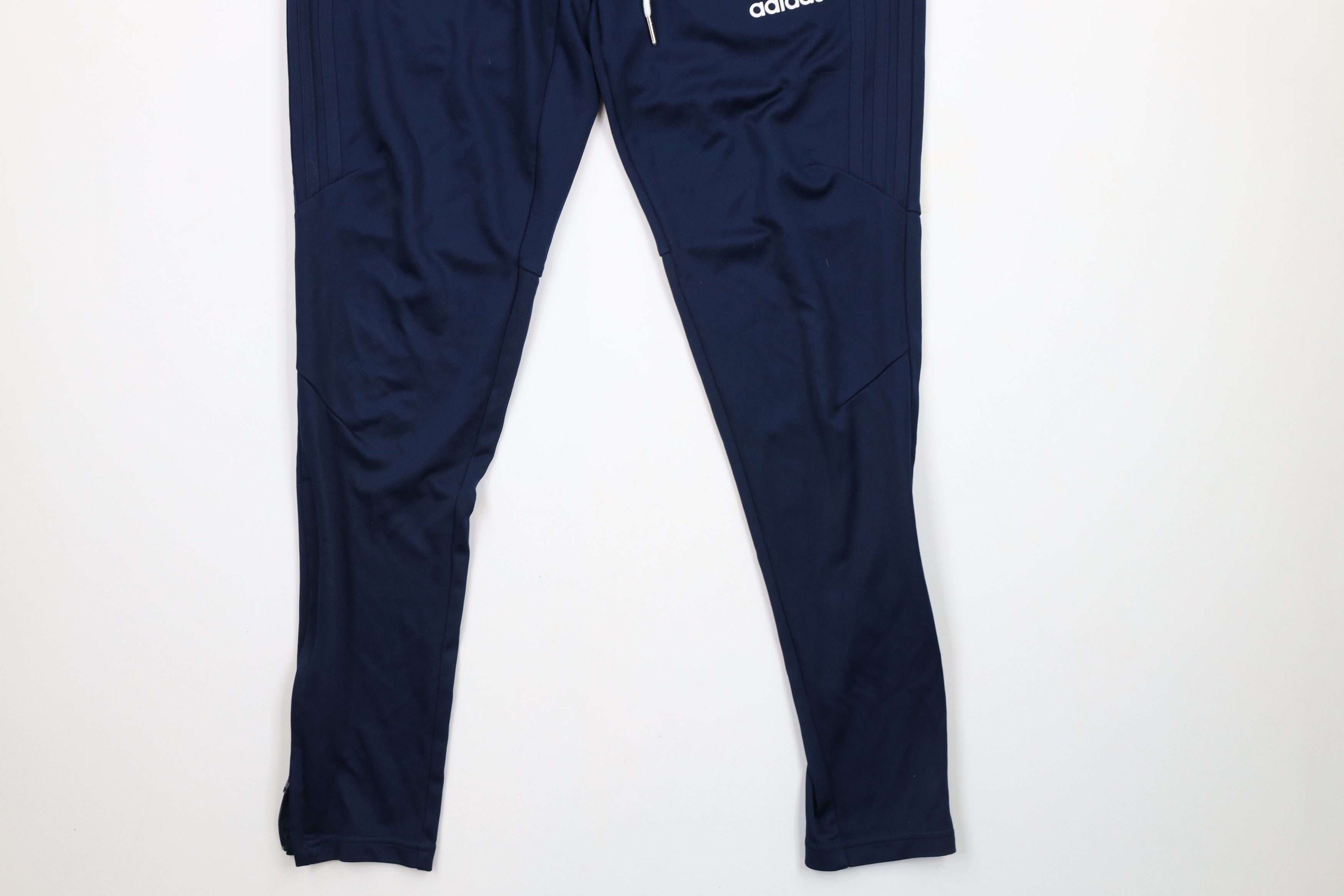 Adidas × Vintage Vintage Adidas Out Soccer Tapered Leg Warm Up Pants Blue Size US 32 / EU 48 - 4 Thumbnail