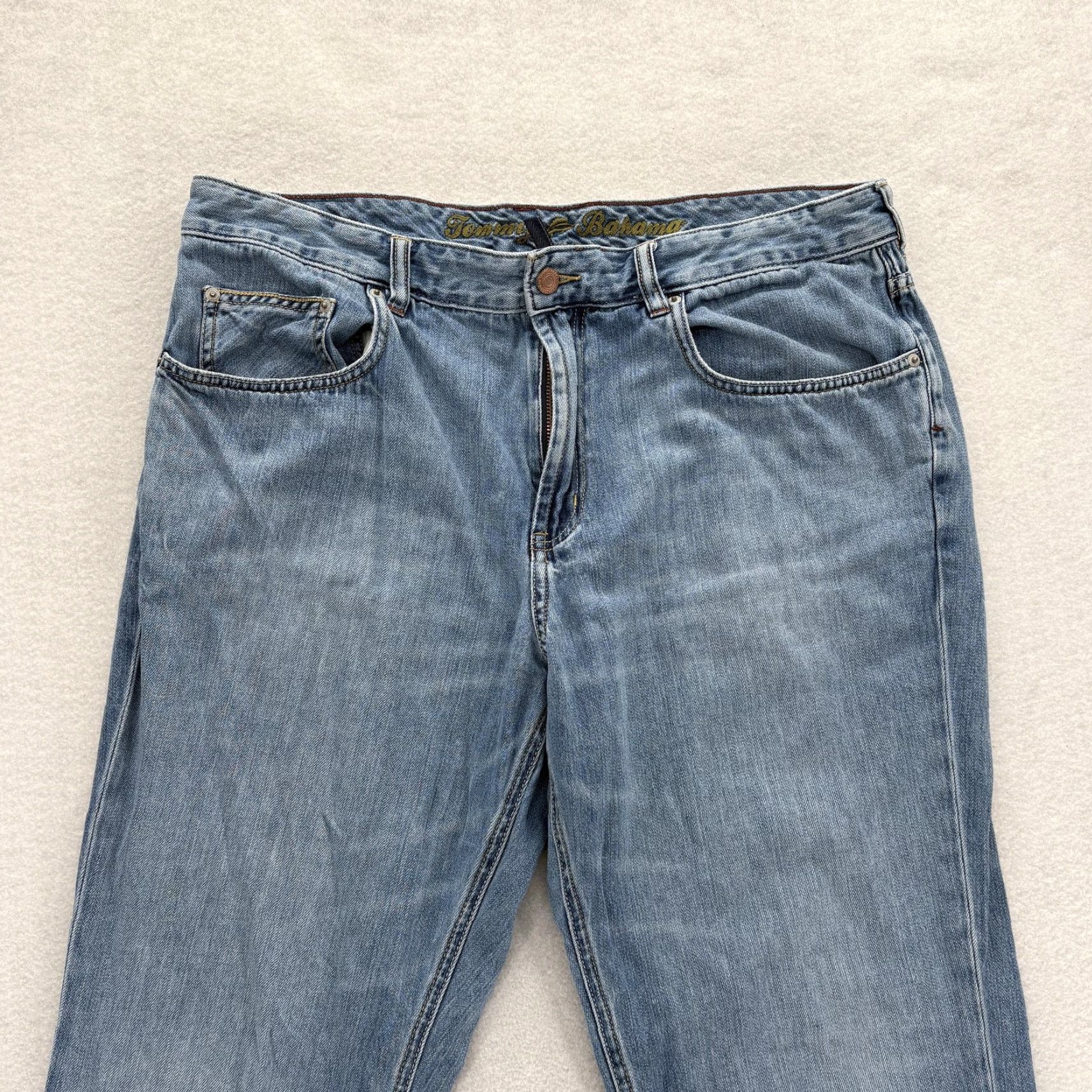 Tommy Bahama Tommy Bahama Jeans Mens 40x30 Blue Medium Wash Straight Denim Casual Size US 40 / EU 56 - 2 Thumbnail