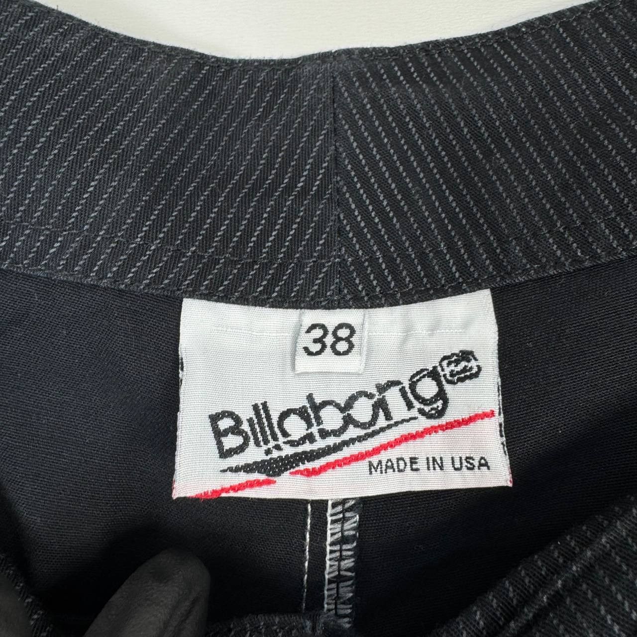 Billabong Vintage Billabong Pinstripe Shorts Black USA Mens Size 38 Size US 38 / EU 54 - 5 Thumbnail