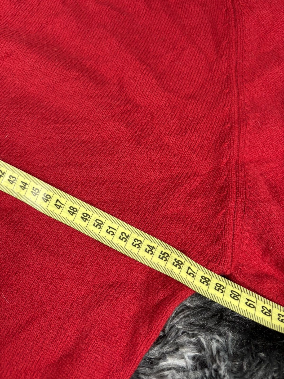 Johnstons Of Elgin Johnstons of Elgin V-Neck Lambswool Sweater Made in Scotland Size US L / EU 52-54 / 3 - 9 Thumbnail