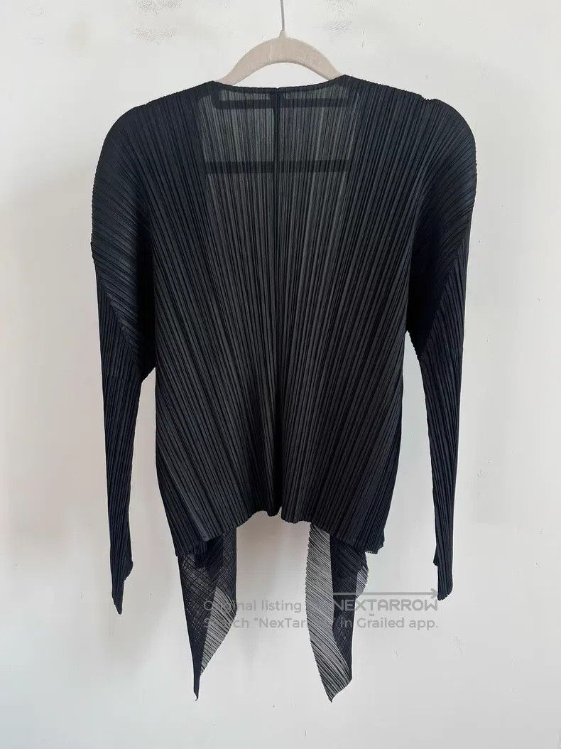 Issey Miyake Issey Miyake Black Jacket Size L / US 10 / IT 46 - 2 Thumbnail