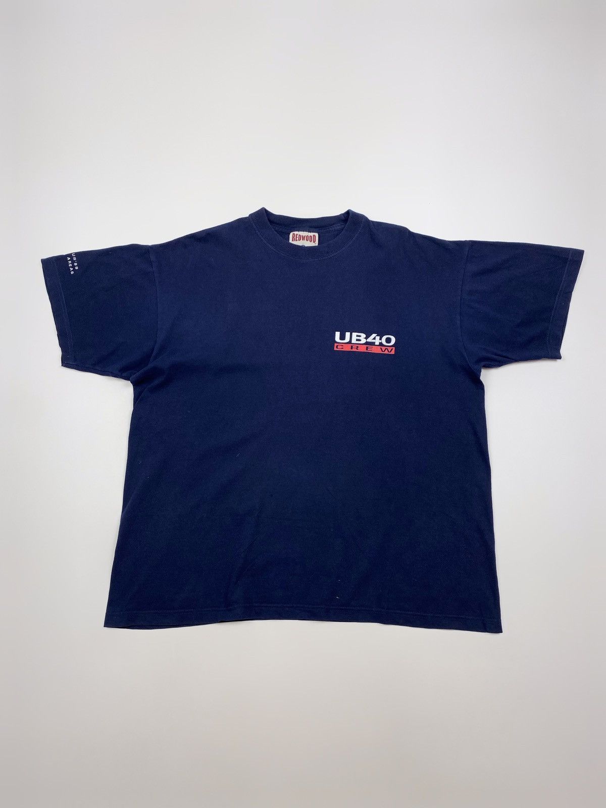 Band Tees 1999 Vintage UB40 Crew Staff World Tour Boxy Tee Size US XL / EU 56 / 4 - 1 Thumbnail