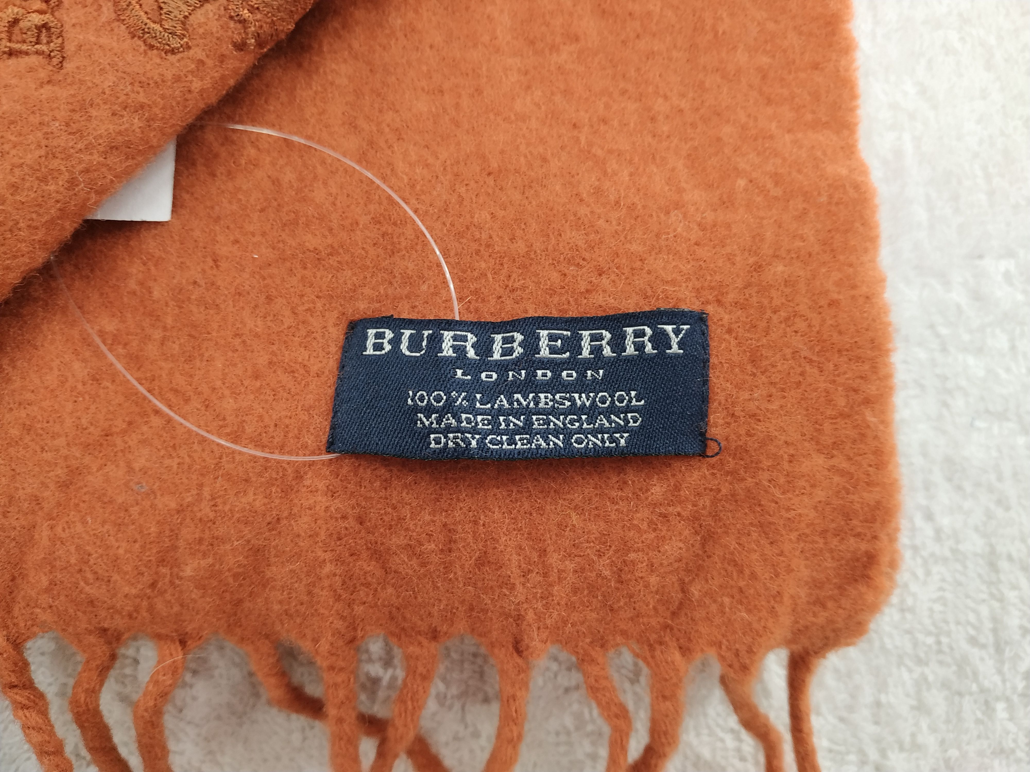 Burberry Vintage Burberry Scarf/Muffler/Neckwear MF466 Size ONE SIZE - 6 Thumbnail
