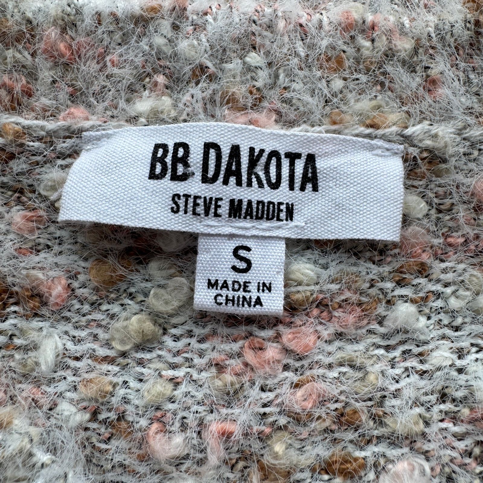 BB Dakota × Other BB Dakota Steve Madden Marled Knit Grey Sweater Size S Size S / US 4 / IT 40 - 7 Thumbnail