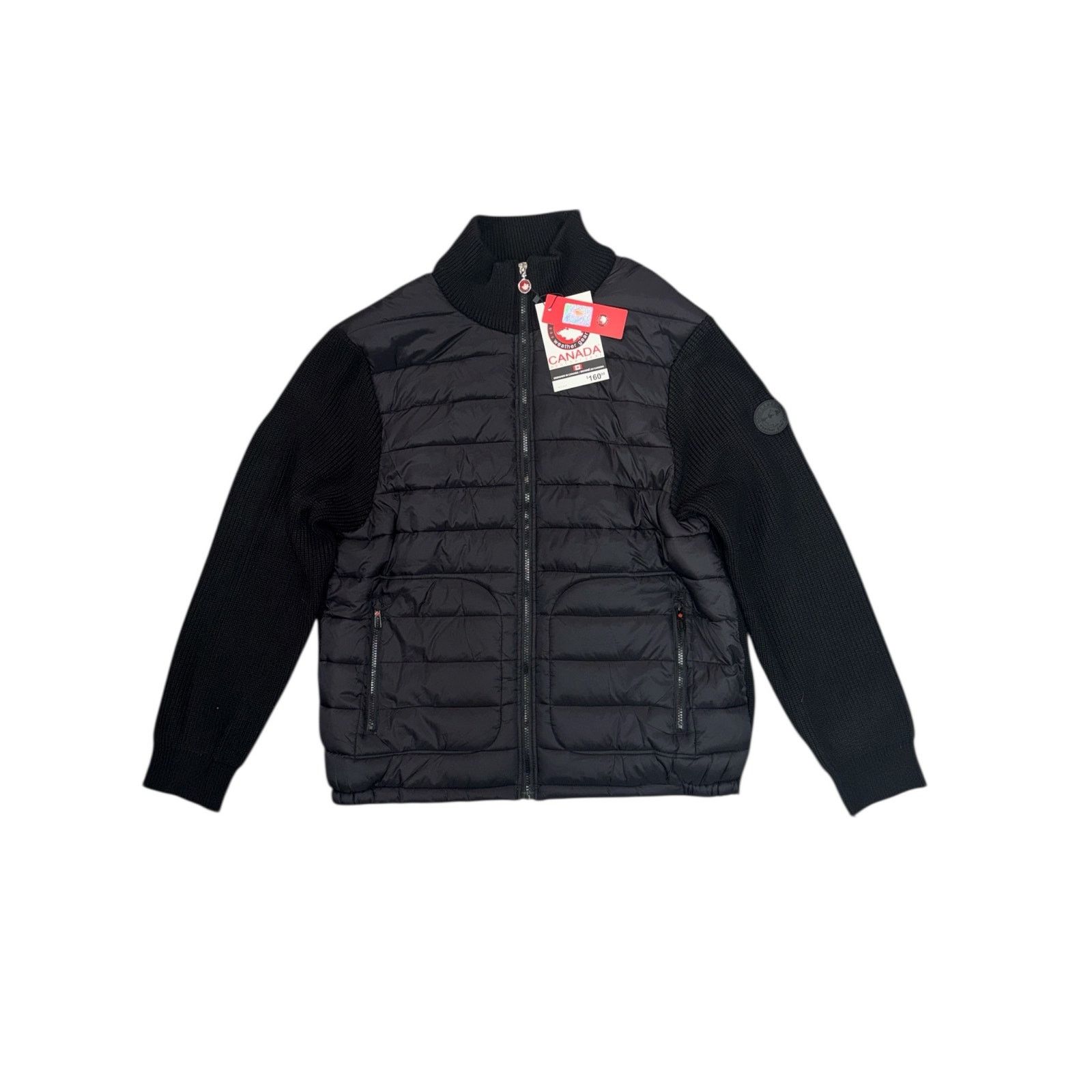 Other Canada Weather Gear men's puffer jacket with sweater sleeve Size US XXL / EU 58 / 5 - 1 Thumbnail