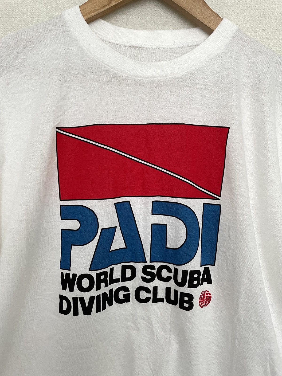 Seiko Vintage Padi World Scuba Diving Club Promo Tshirt Size US M / EU 48-50 / 2 - 3 Thumbnail