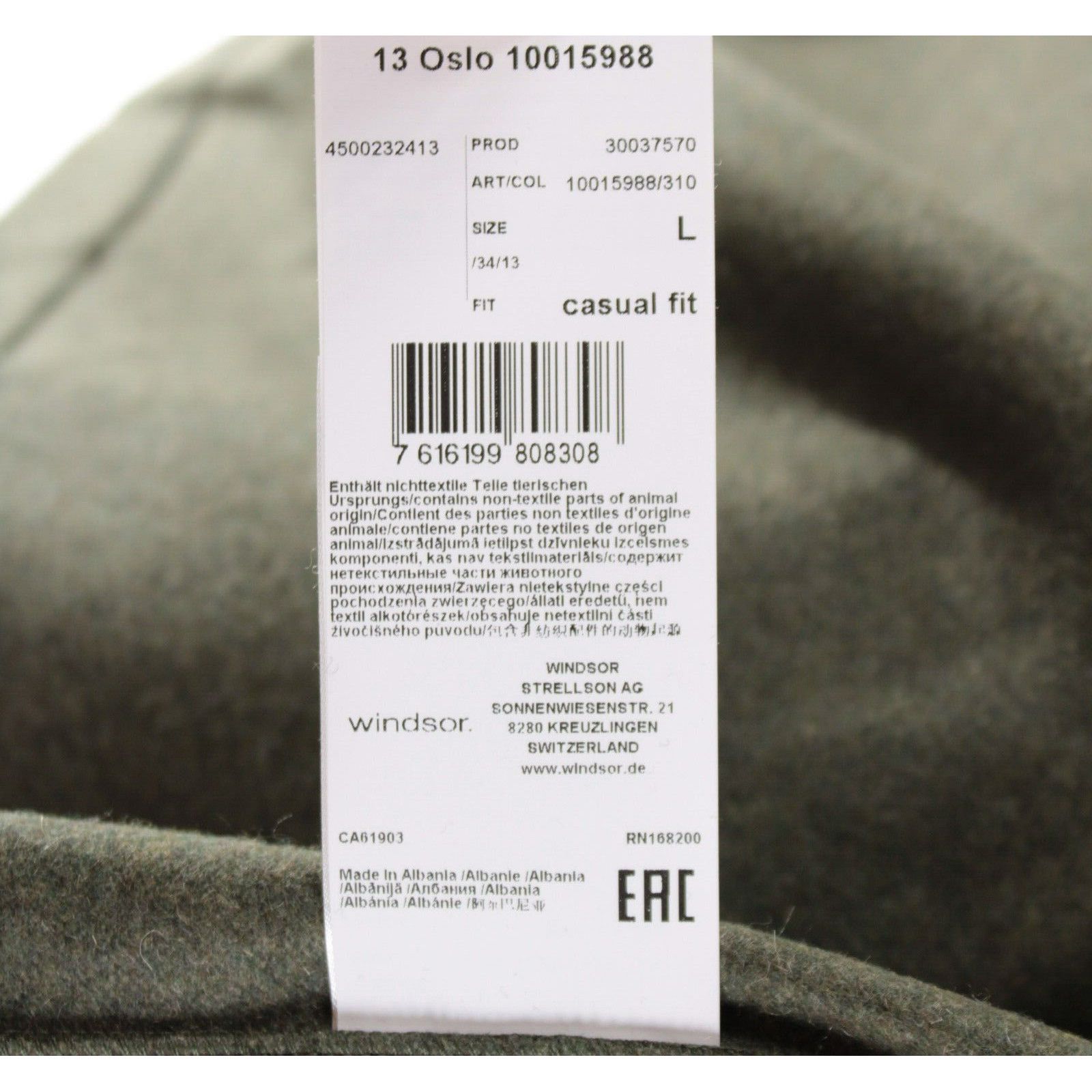 Other Windsor Overshirt Size L US In Green Cashmere Blend Size US L / EU 52-54 / 3 - 9 Thumbnail