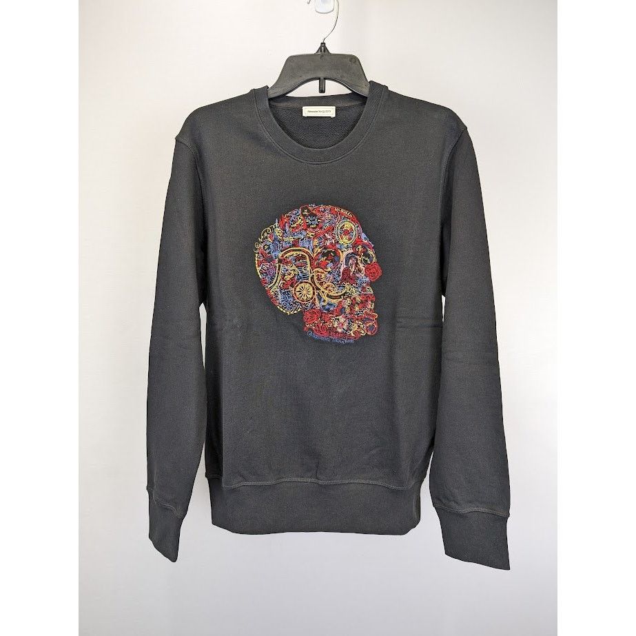 Alexander McQueen o1rshd1 Sweatshirt in Black Size US M / EU 48-50 / 2 - 3 Thumbnail