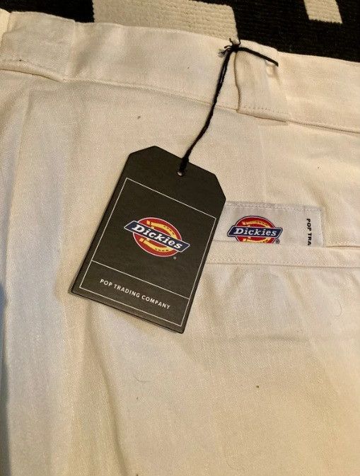 Dickies Pop Trading Company work pants off white 33 new Size US 33 - 5 Thumbnail