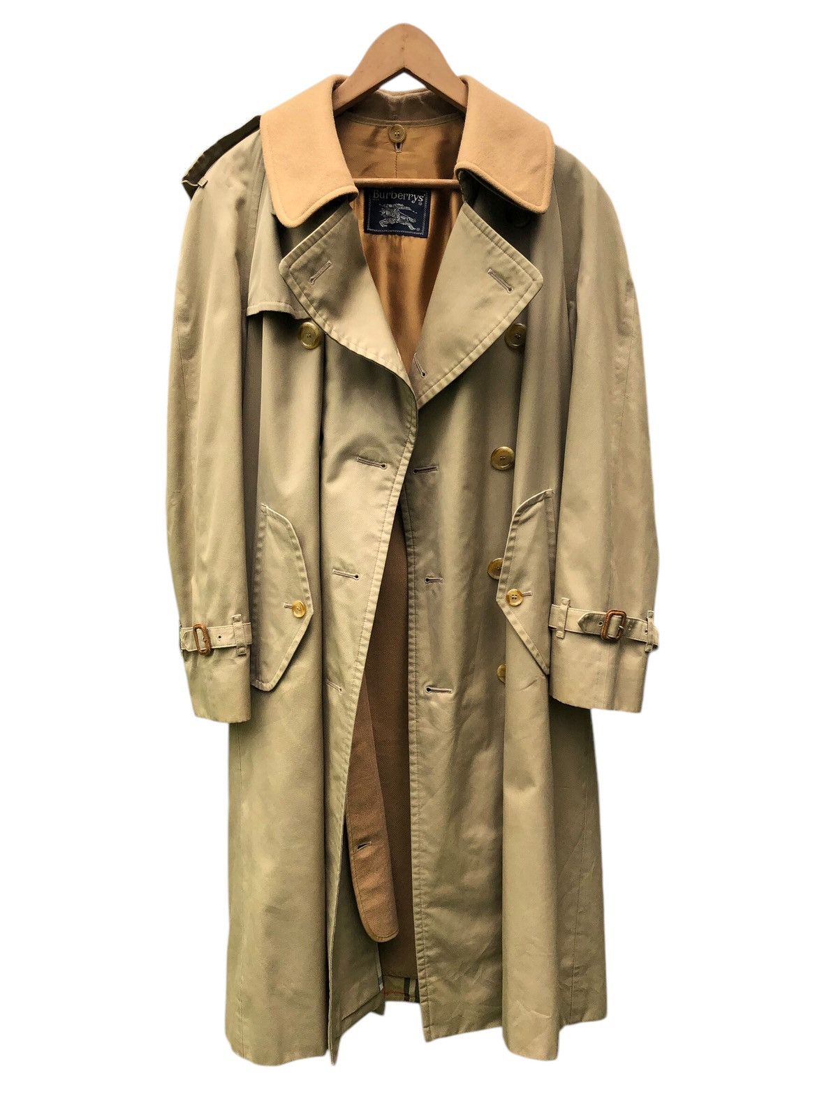Burberry Vintage Burberry Trench Coat Size US L / EU 52-54 / 3 - 12 Thumbnail