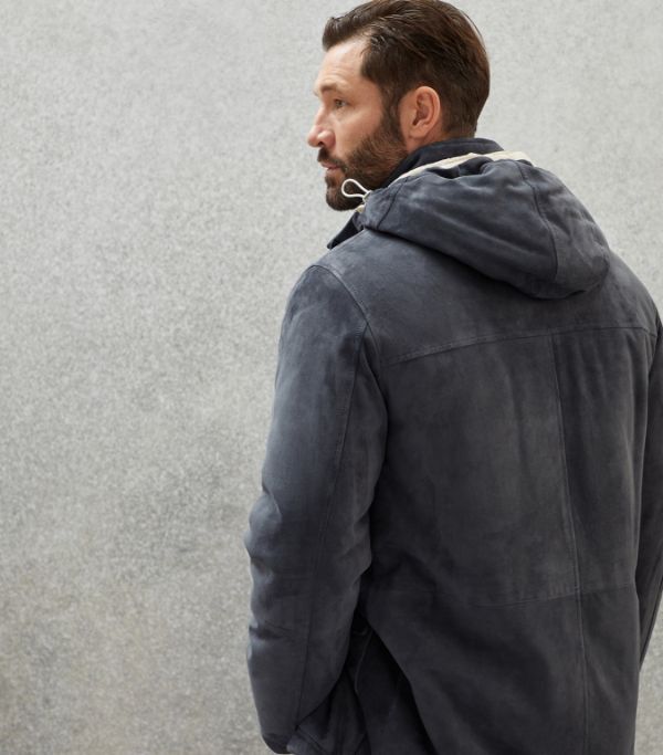 Brunello Cucinelli Jacket in Dark Blue Size US XXL / EU 58 / 5 - 4 Thumbnail