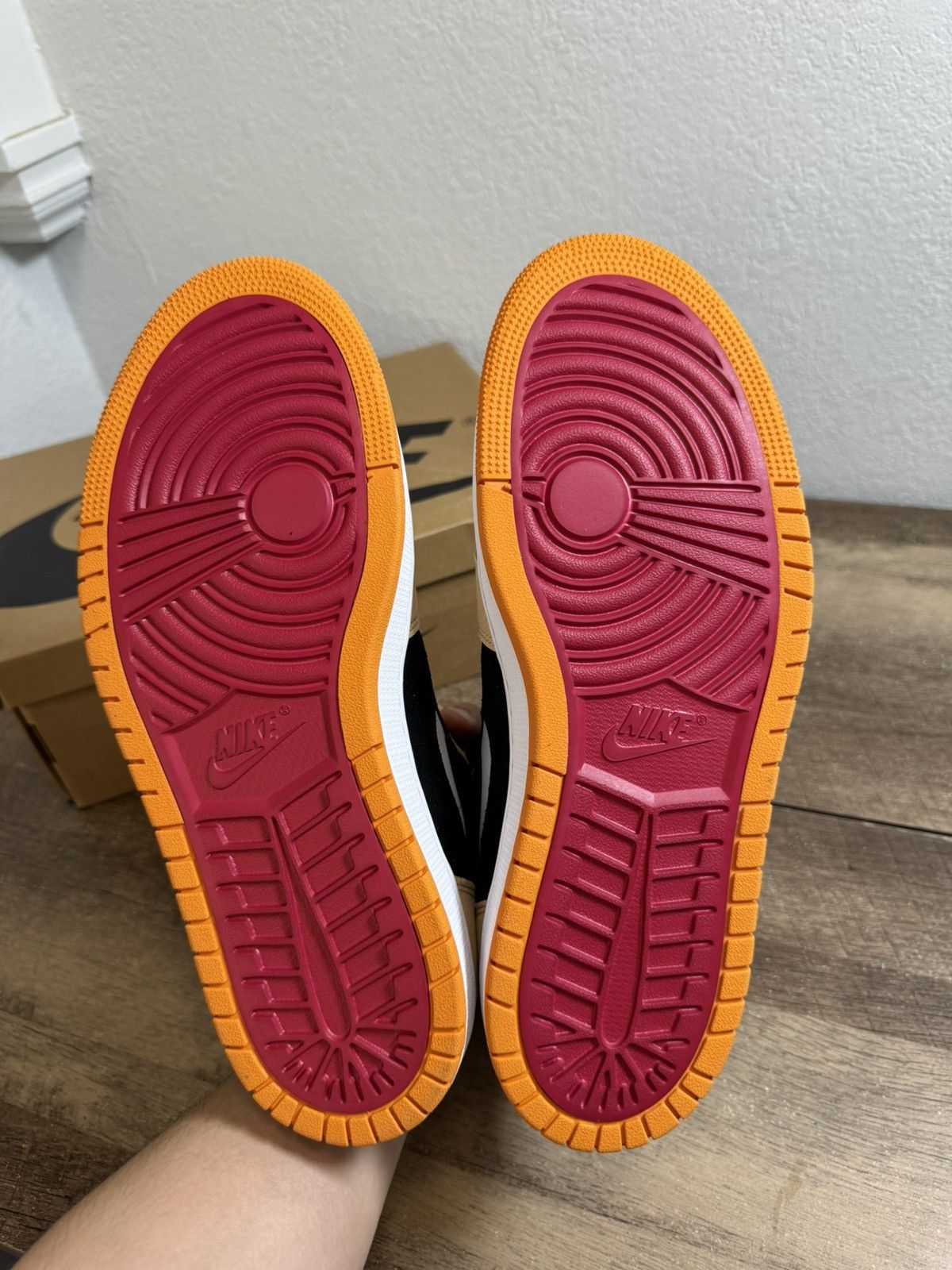 Jordan Brand Air Jordan 1 Zoom Comfort High Pumpkin Spice Size 10.5 Mens Size US 10.5 / EU 43-44 - 6 Thumbnail