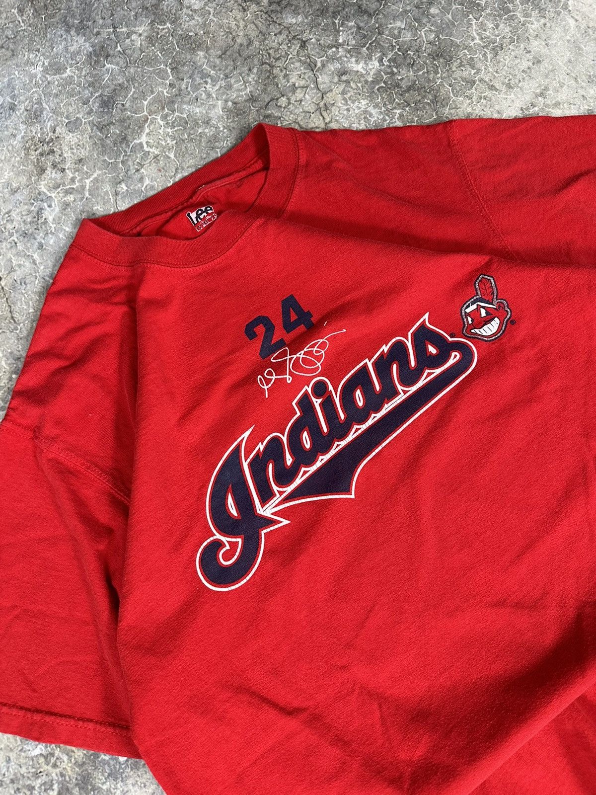 MLB × Vintage Vintage Cleveland Indians Tee Size US L / EU 52-54 / 3 - 3 Thumbnail