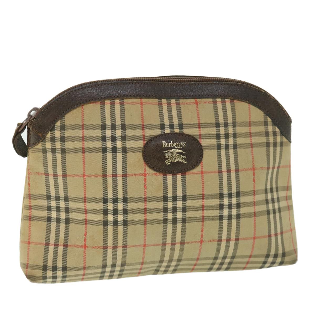 Burberry Burberry Nova Check Chain Satchel Leather Size ONE SIZE - 1 Thumbnail