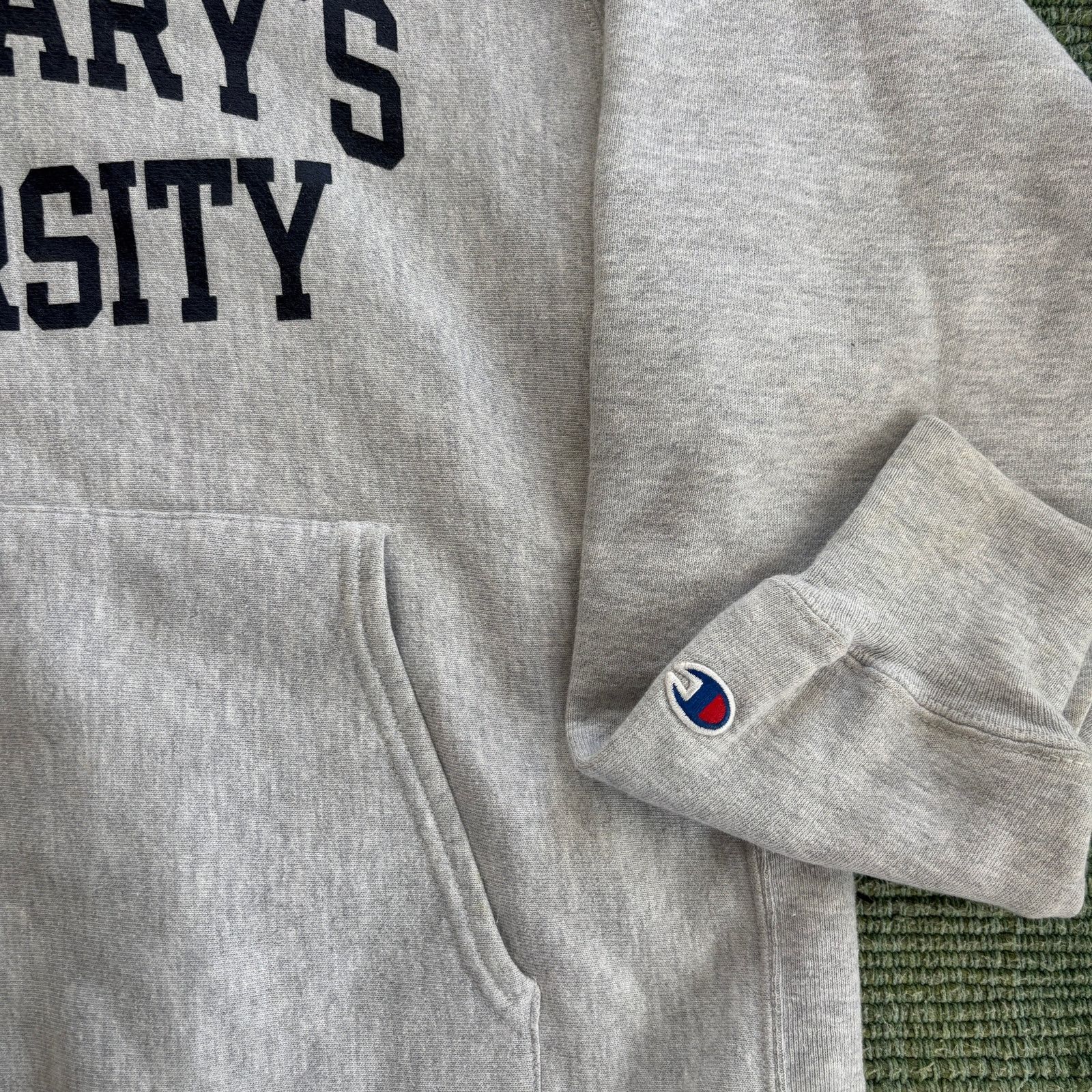 Champion × Vintage Vintage Saint Marys University Champion Reverse Weave Hoodie Size US L / EU 52-54 / 3 - 3 Thumbnail