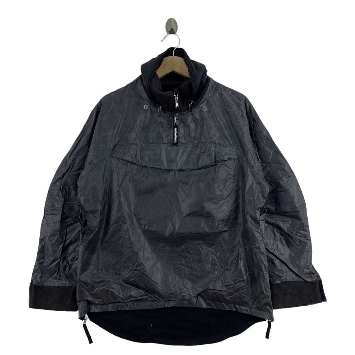 Vintage DOUBLE SHOCK Rider Grey Bomber Jacket