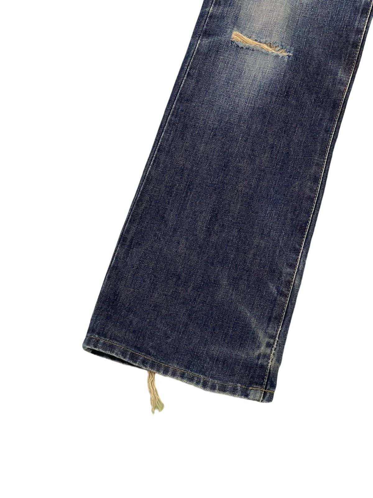 Flare Jeans Edwin Faded Distress Boot Cut 6🟦5