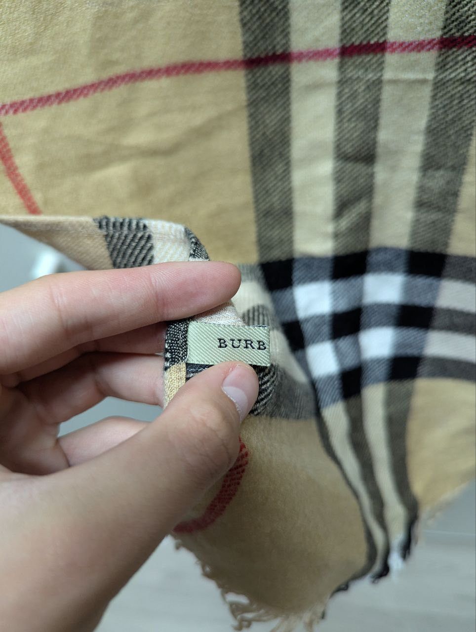 Burberry Burberry Monogram Scarf Size ONE SIZE - 2 Thumbnail