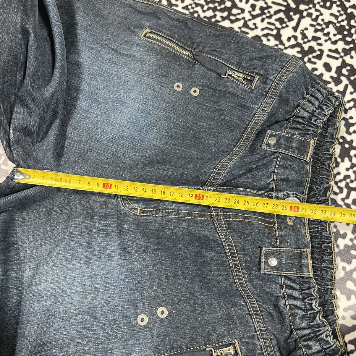 Japanese Brand Vintage Y2K Japanese Wide Baggy Jeans Skate Sk8 Jnco Style Size 25" / US 0 / IT 36 - 16 Thumbnail