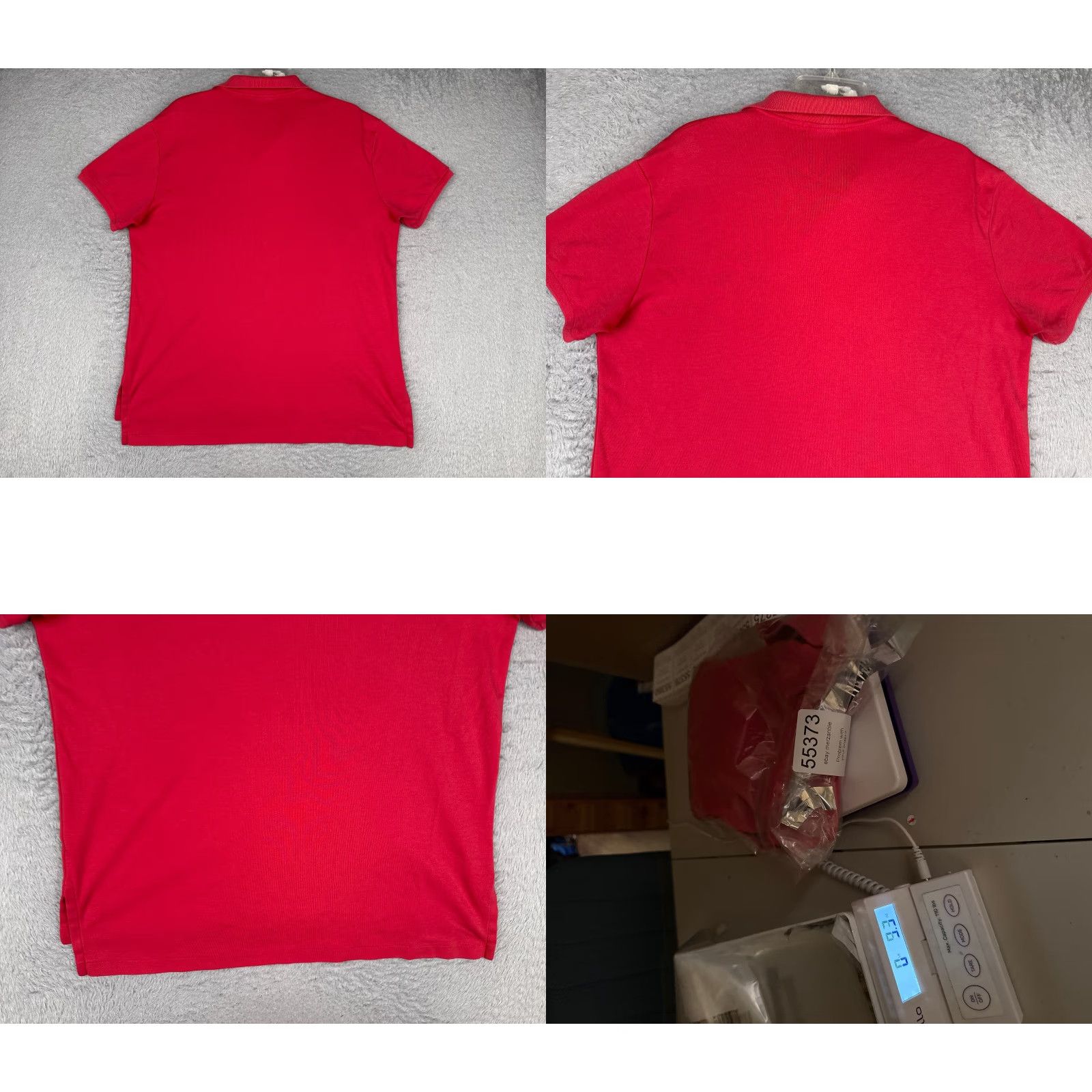 Ralph Lauren VINTAGE Ralph Lauren Polo Shirt Mens Large Pink 100% Cotton Custom Fit Golf Size US L / EU 52-54 / 3 - 9 Thumbnail