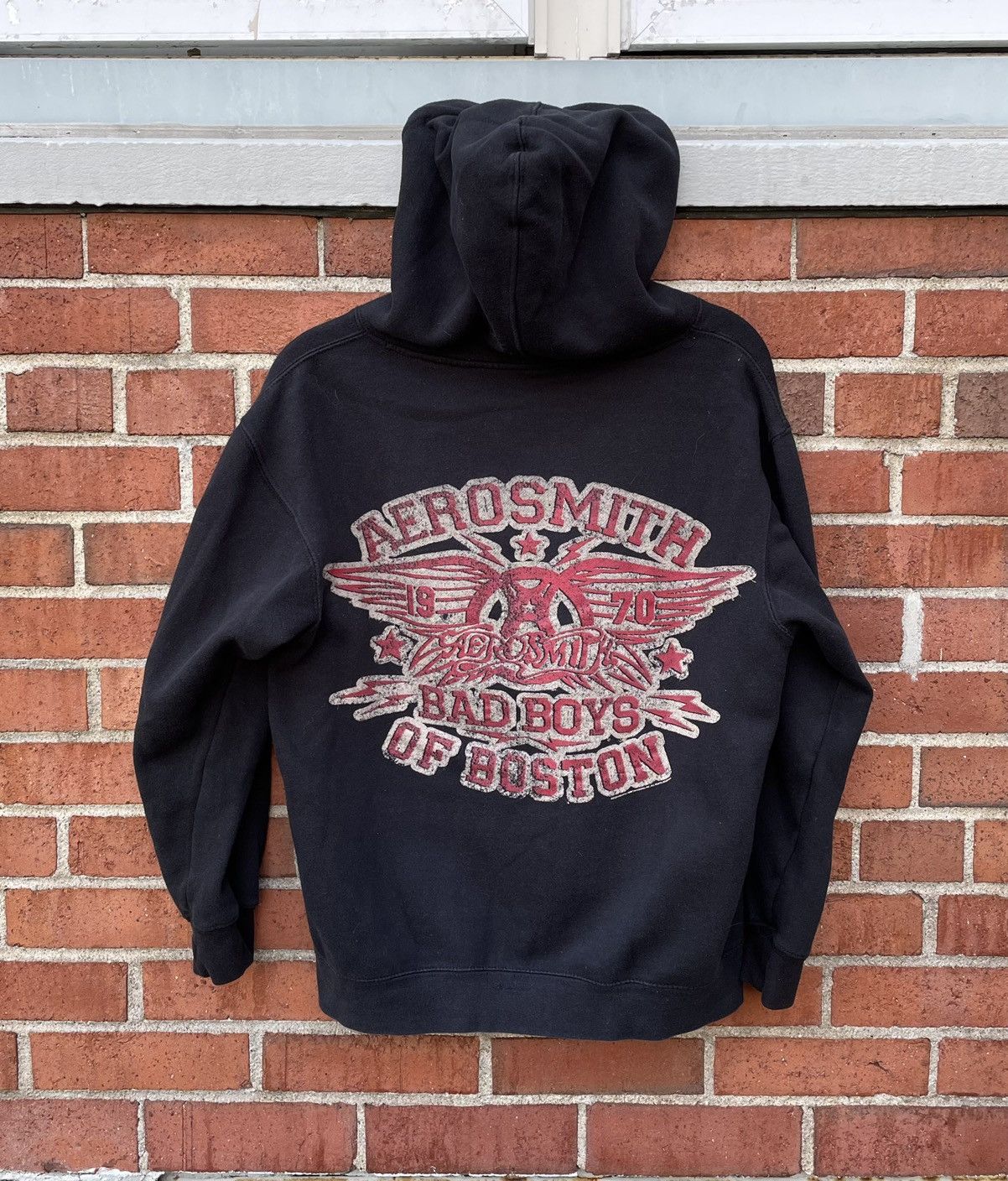Alstyle 2009 Aerosmith ‘Bad Boys Of Boston’ Graphic Full Zip Hoodie Size US S / EU 44-46 / 1 - 4 Thumbnail