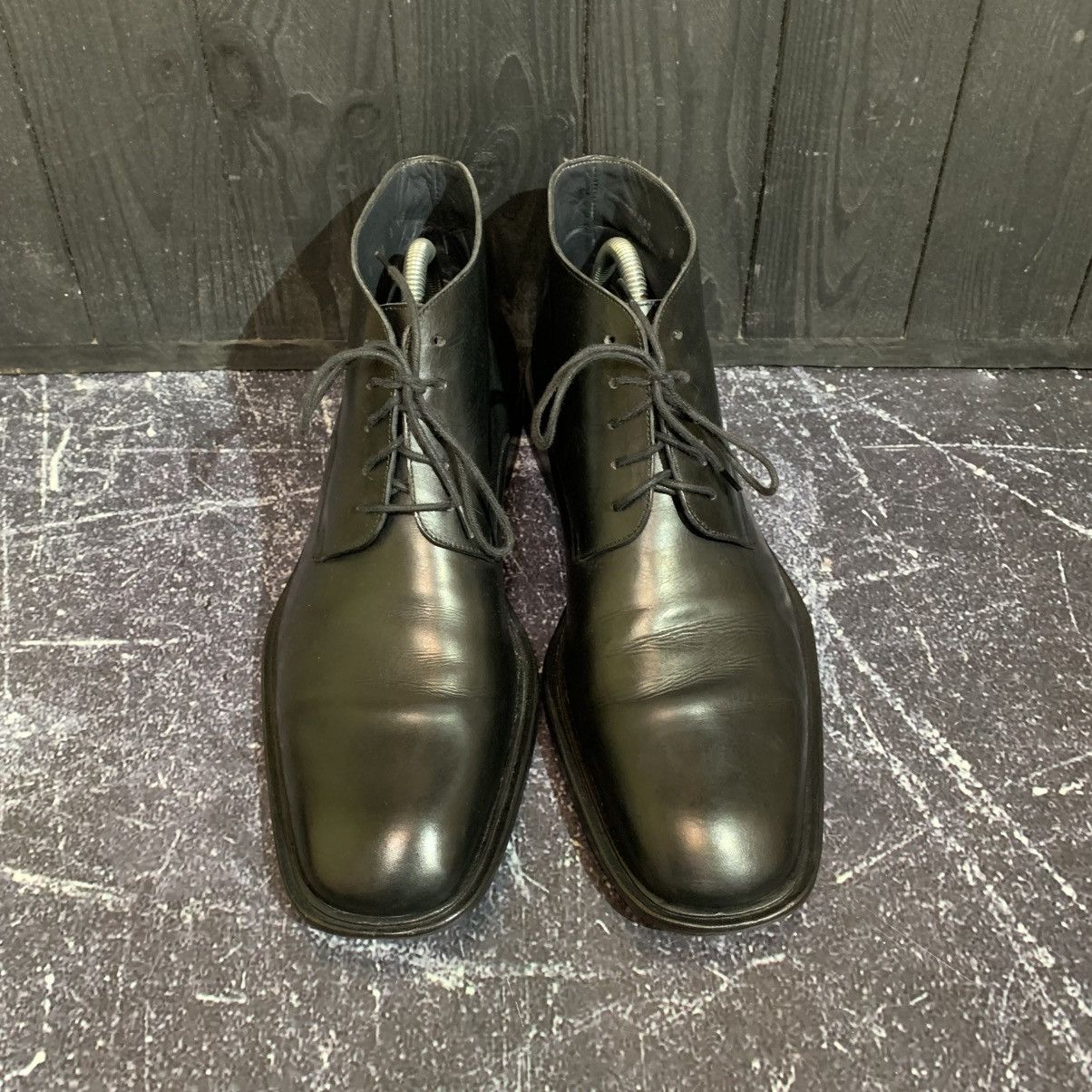 Bally Vintage Leather Bally Men’s Switzerland Boots Size 8 EU 9 US Size US 9 / EU 42 - 4 Thumbnail