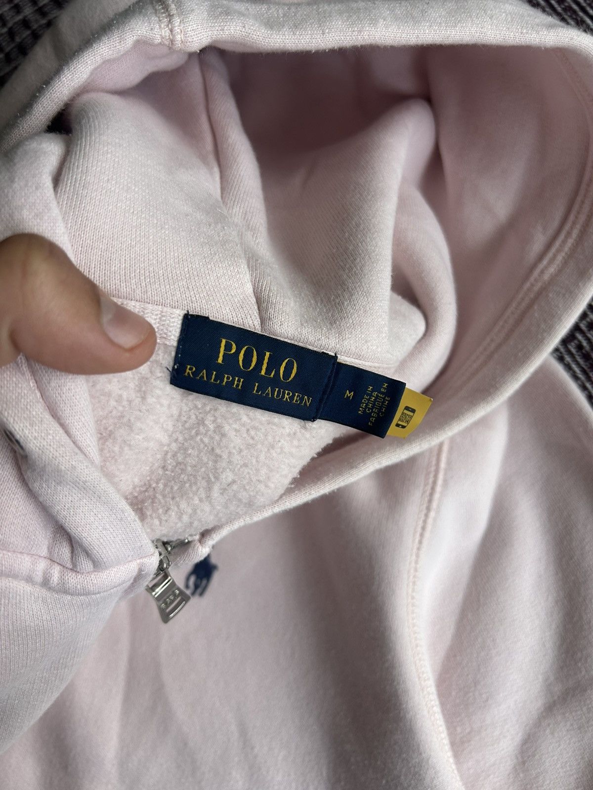 Polo Ralph Lauren Polo Ralph Lauren Zip Pink Hoodie Unisex Streetwear Size M Size US M / EU 48-50 / 2 - 6 Thumbnail