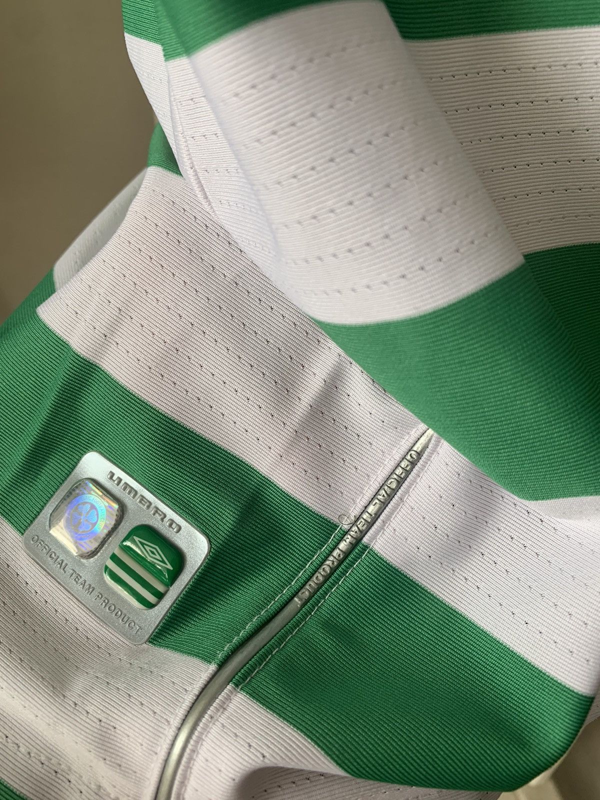 Umbro × Vintage Umbro Celtic Glasgow Scotland Home 2003/2004 Y2K t shirt Size US XS / EU 42 / 0 - 6 Thumbnail