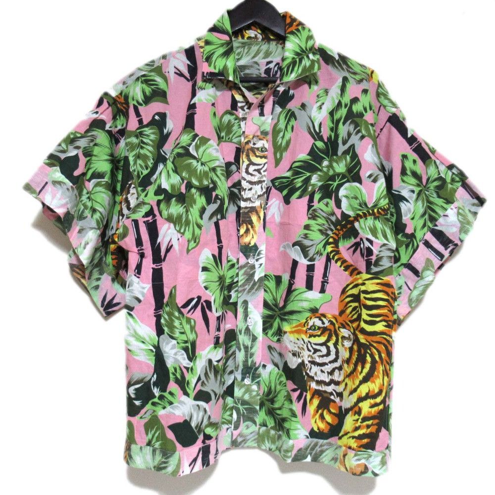 Kenzo Kenzo Kenzo MEMENTO COLLECTION 2 Cotton Linen Shirt Cotton Tops DUTY FREE for USA Size ONE SIZE - 1 Thumbnail