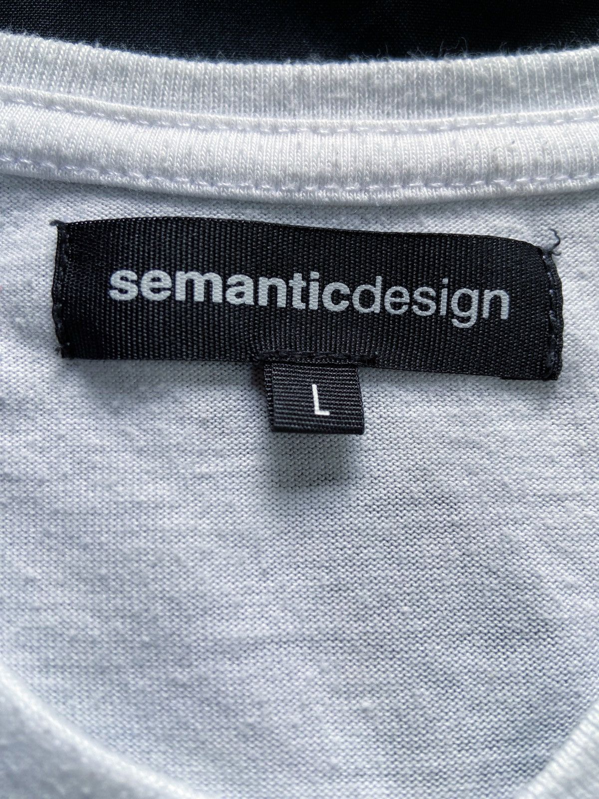 semanticdesign SEMANTIC DESIGN ART DESIGN TEE Size US L / EU 52-54 / 3 - 5 Thumbnail